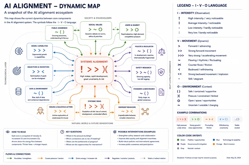 AI Alignment Dynamic Map