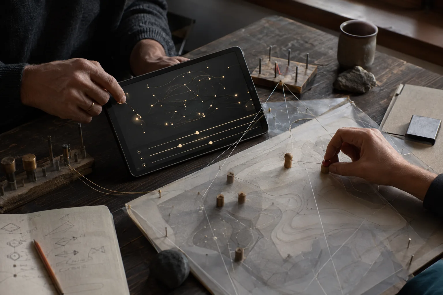 Custom interactive field instrument and system visual prototype